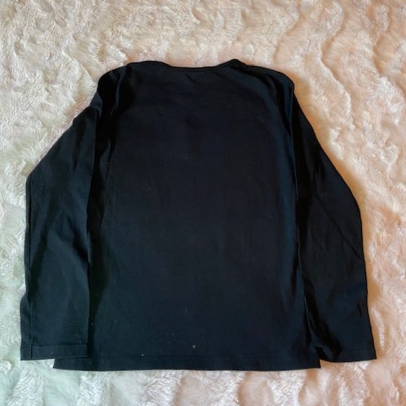 2/$30 Circo Black Halloween Sequin Pumpkin Shirt Girls Size 10/12 - Picture 5 of 8